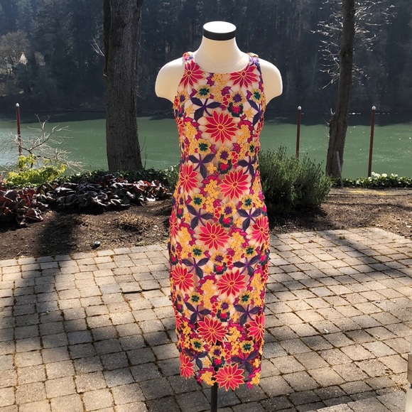 Alexia Admor Dresses & Skirts - Alexia Admor Lace Illusion Dress